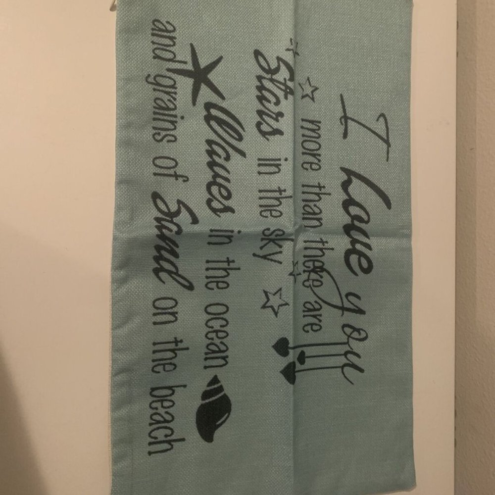 I love you more than pillow cover